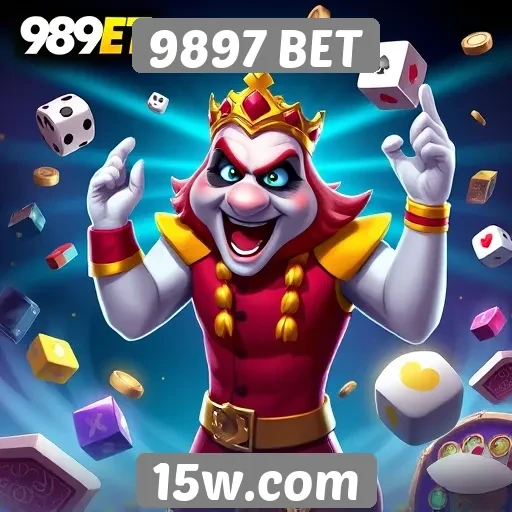 Variedade de jogos disponíveis na plataforma 9897 BET